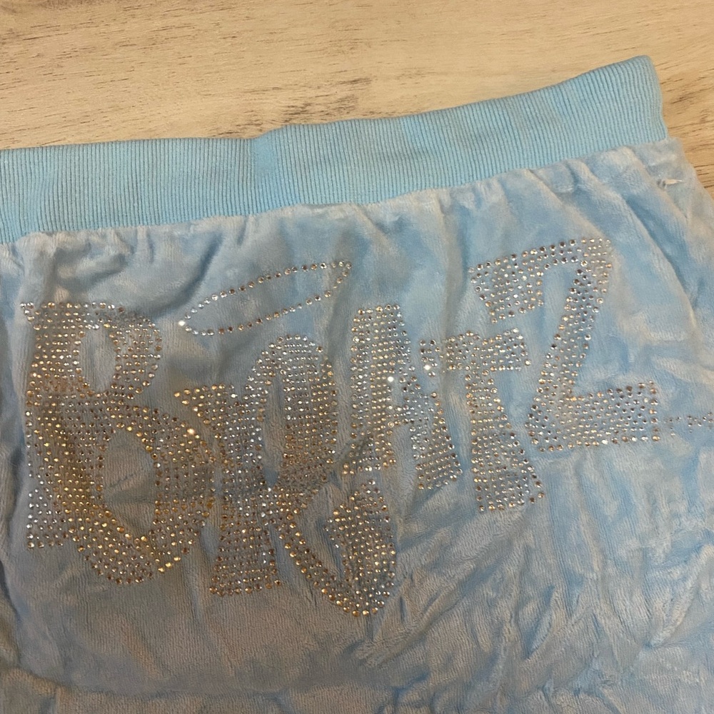 Dolls Kill x Bratz limited edition embellished Bratz blue velour skirt- NWT - Picture 12 of 15